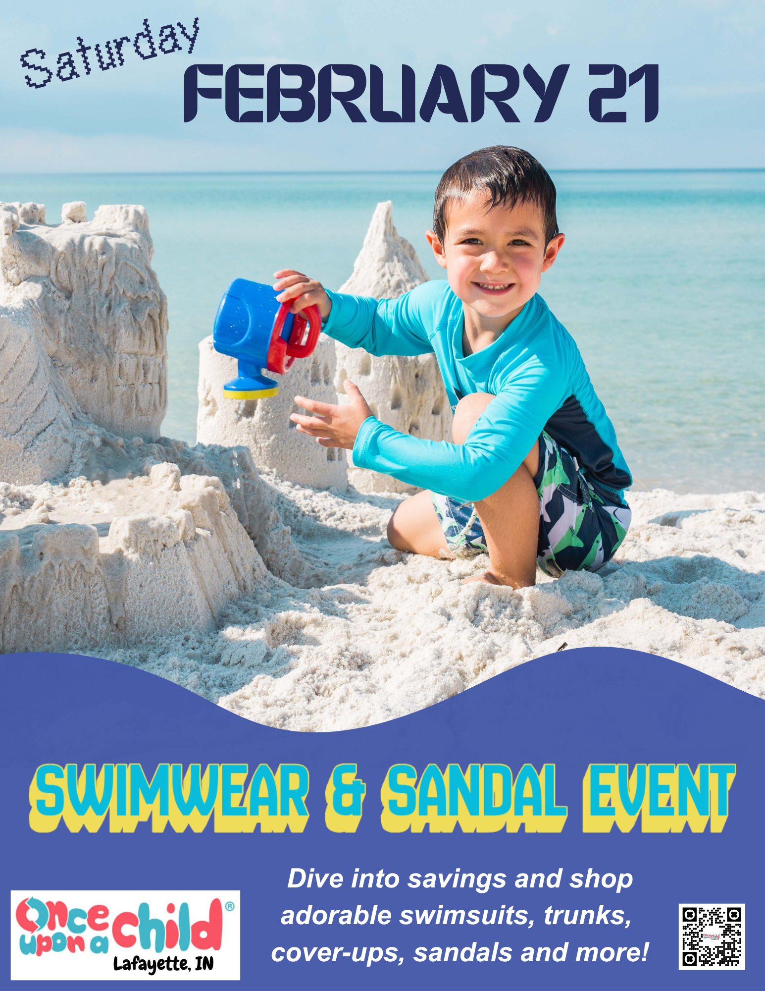 Swimwear and Sandals Event